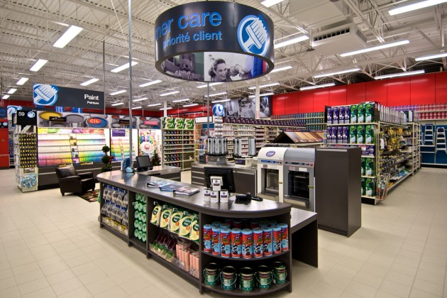 Environnement de travail Canadian Tire Longueuil 2