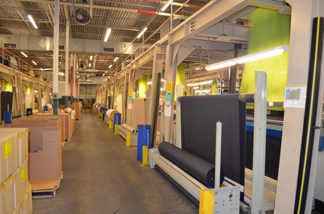 Environnement de travail Rayonese Textile inc. 1