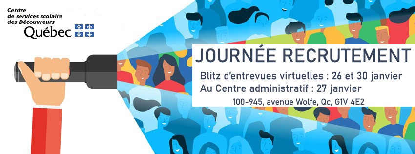 Journée recrutement - 27 janvier 2023