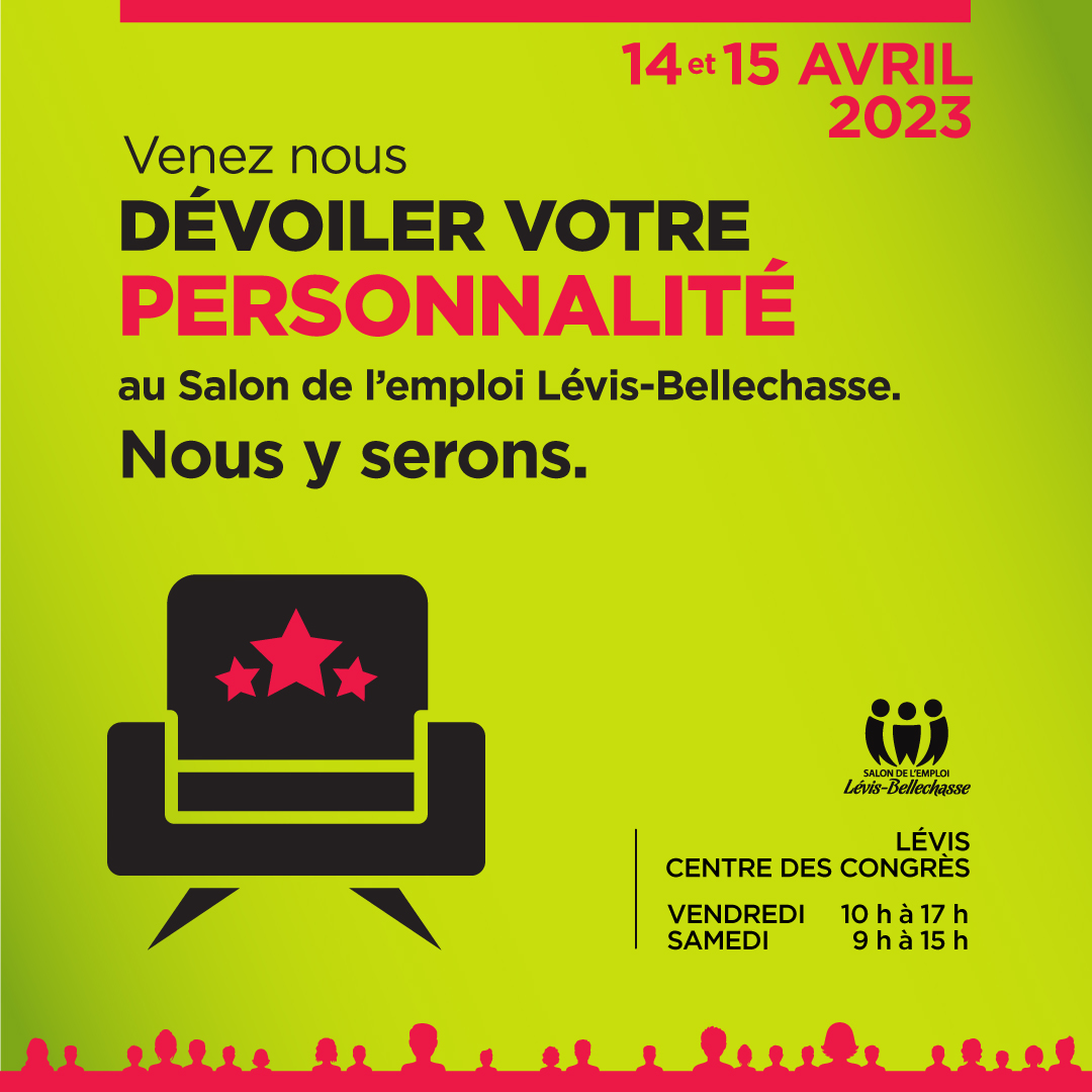 Salon de l'emploi Lévis-Bellechasse