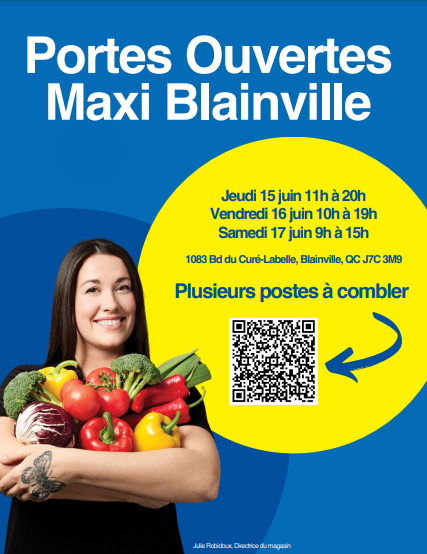 Portes Ouverte au Maxi Blainville