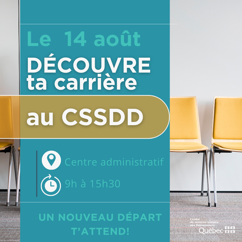Journée recrutement - 14 août 2025 - Découvre TA carrière