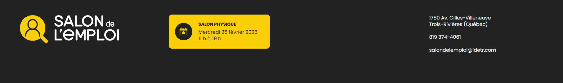 Salon de l'emploi 2026