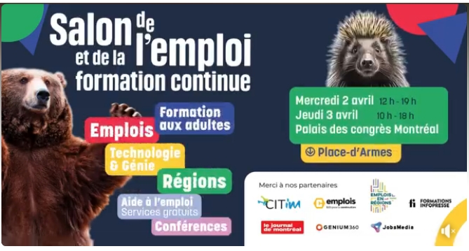 Salon de l'emploi et de la formation continue (printemps)