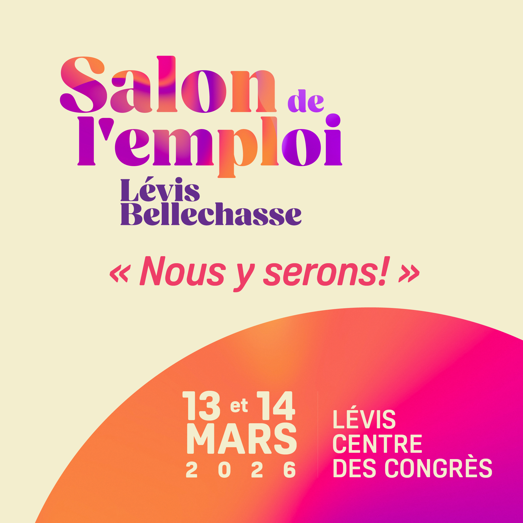 Foires de l'emploi Lévis Bellechasse