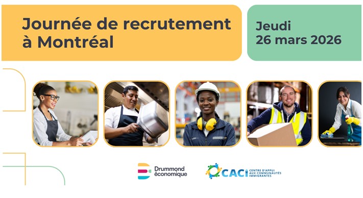 Salon de l’emploi spécial emplois à Drummondville