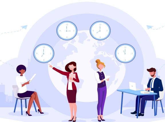 Managing Employees Working in Different Time Zones
