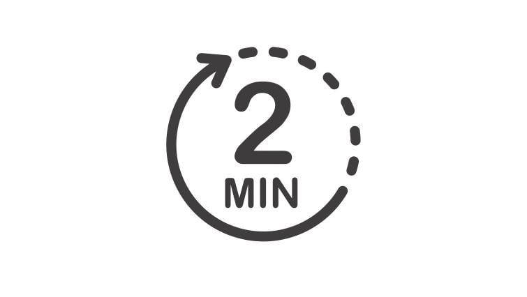 2 minutes to sleep