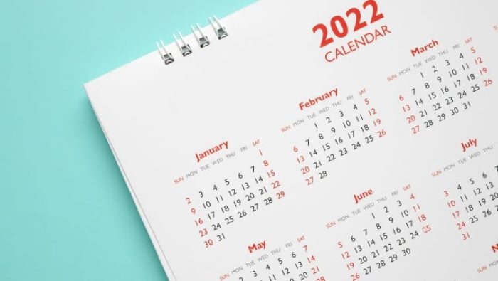 2022 Statutory Holidays in Ontario 