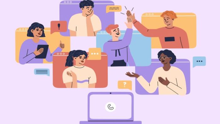 6 Proven Tips to Retain Your Best Remote Workers in 2023 A group of remote workers happy and celebrating their success.