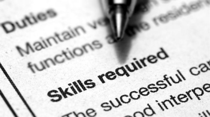 Skills-Based Hiring: How to Emphasize Skills over Traditional Credentials Skills-Based Hiring: How to Emphasize Skills over Traditional Credentials - a job description with the exact skills needed from job candidates.