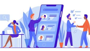 Preparing for an SEO Job Interview - a hiring manager reviewing candidates for a job.