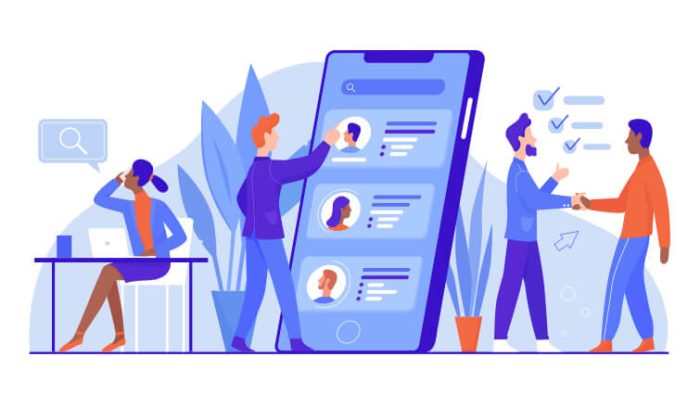 Preparing for an SEO Job Interview - a hiring manager reviewing candidates for a job.