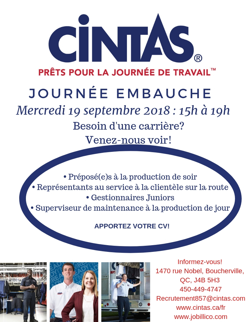 Journée Embauche Cintas