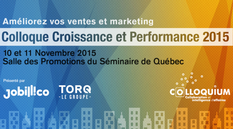 Colloque Croissance Performance 2015