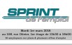 Sprint de l'emploi 2016
