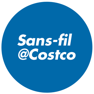 Le kiosque SANS-FIL à Costco