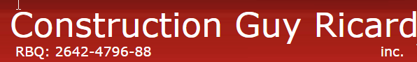 Construction Guy Ricard inc.