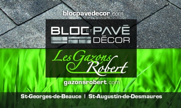Bloc et Pavé Décor - Les Gazons Robert