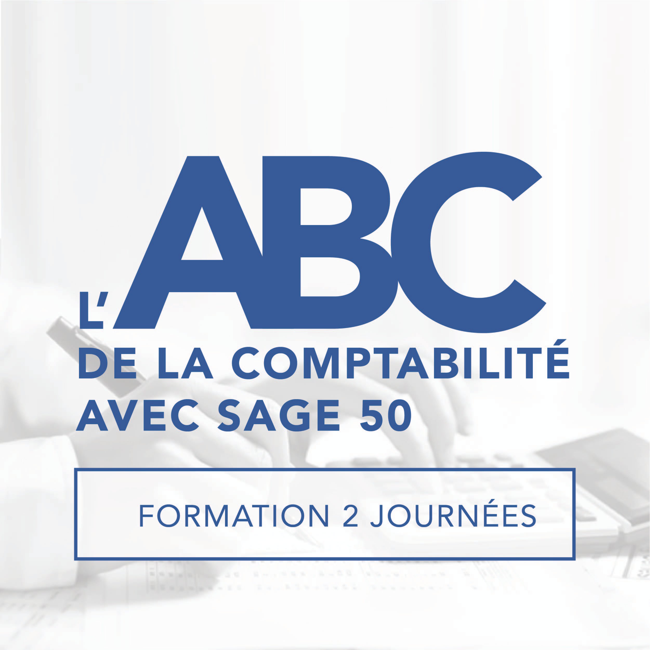 Formation l'ABC de la comptabilité avec Sage 50