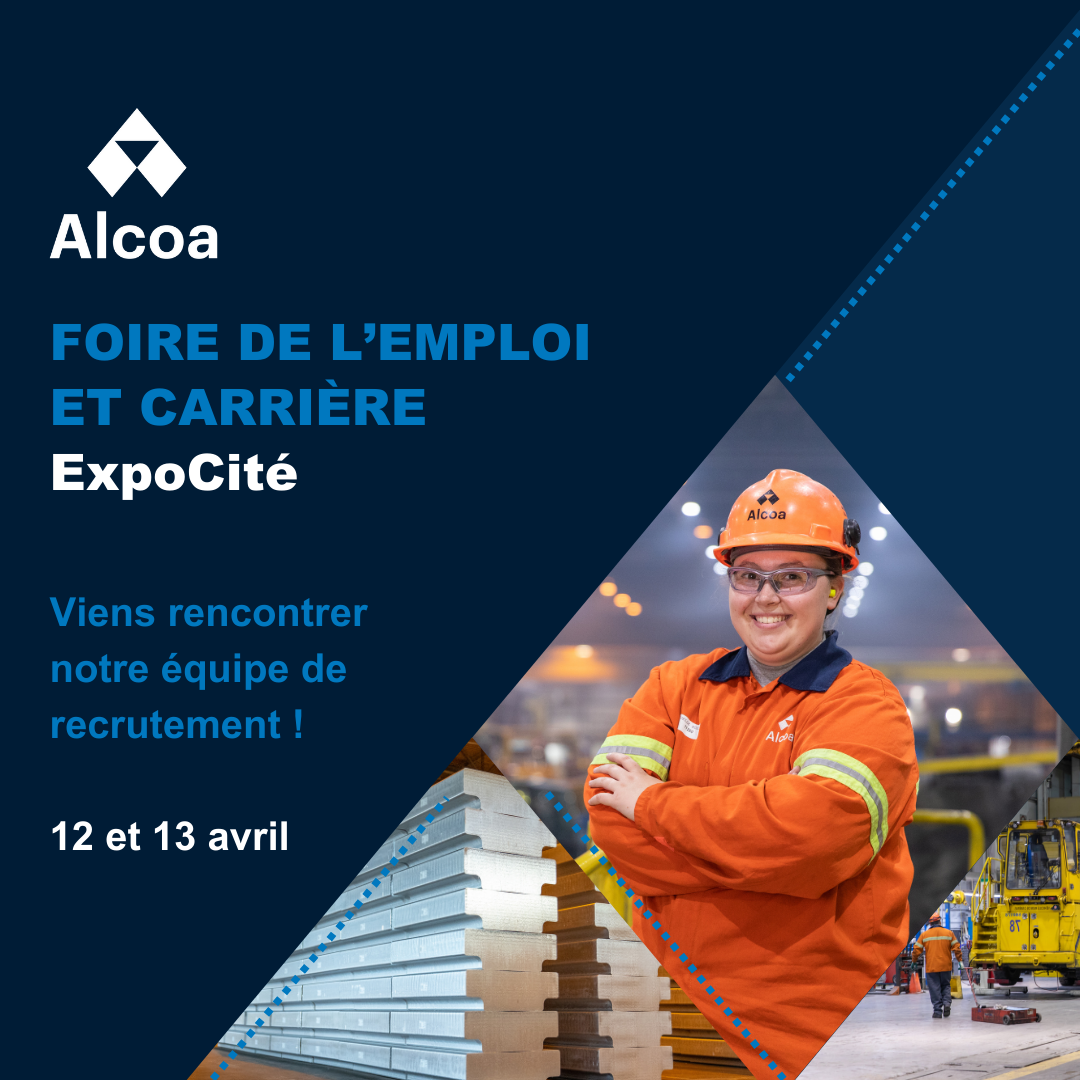 Rencontre Alcoa lors de la Foire de l'emploi et carrière ExpoCité!