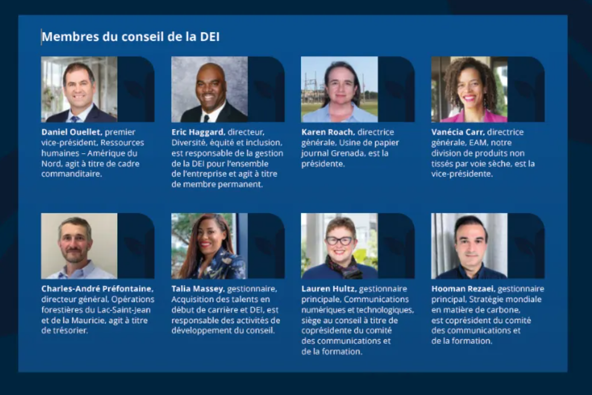 Dévoilement de notre conseil de la diversité, de l’équité et de l’inclusion