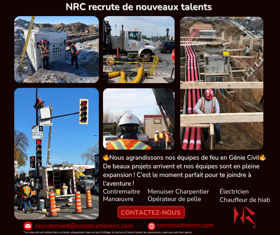NRC recrute de nouveaux talents