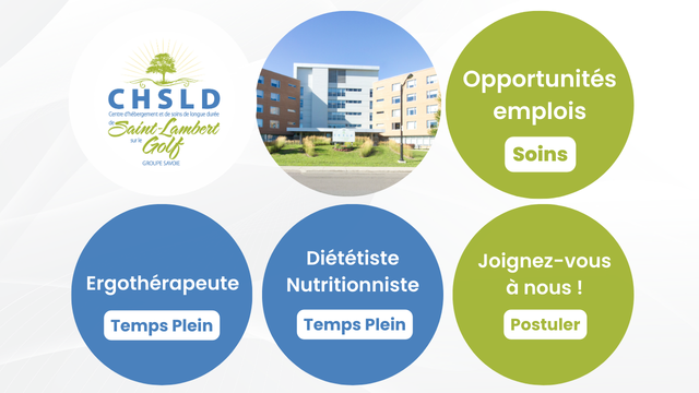 Carrières en soins - Contribuez au bien-être des gens du bel âge !