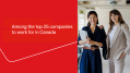 Ranked among the 25 best companies to work for in Canada in 2026 according to LinkedIn!