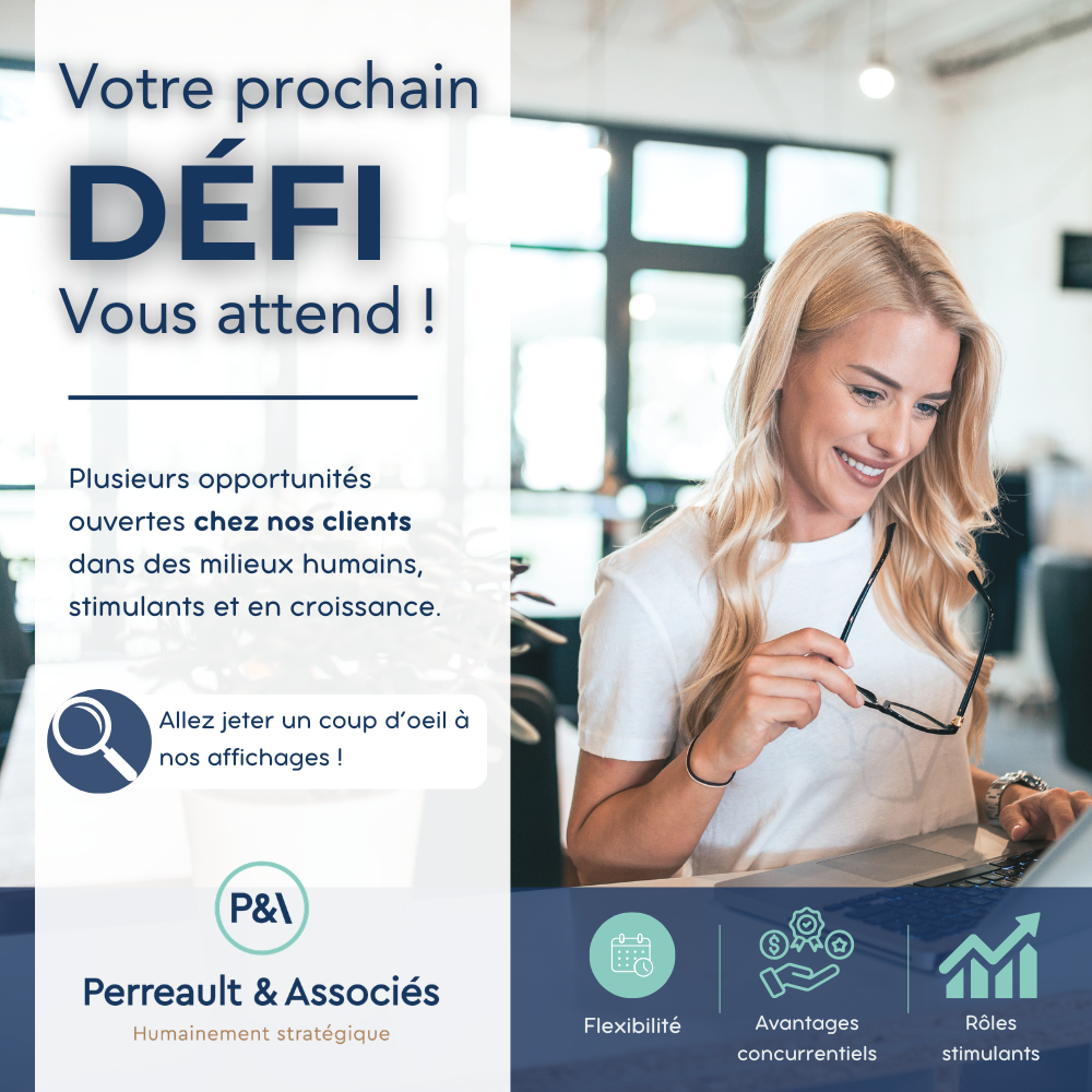 Et si votre prochain défi était ici?