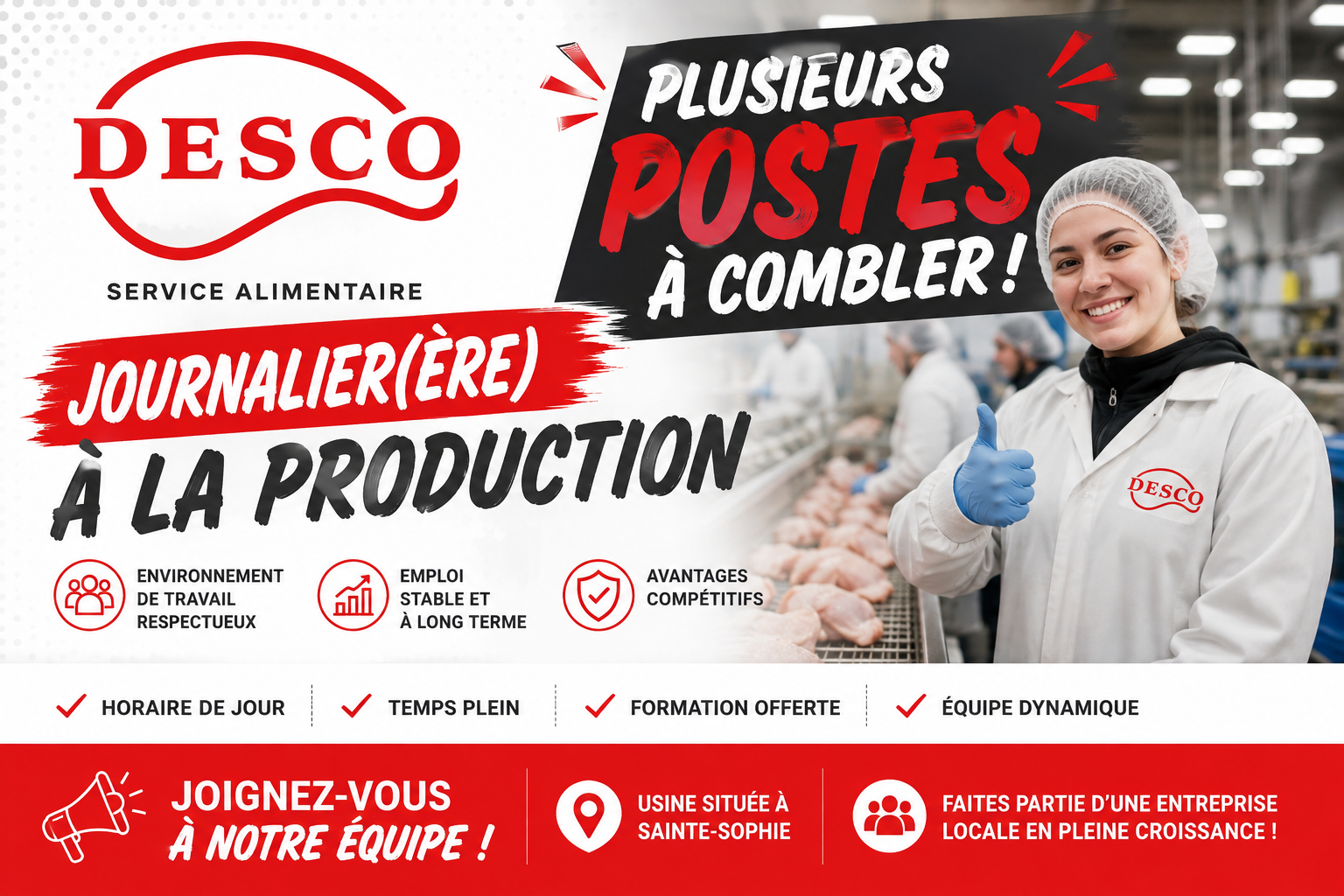 Journalier(ère) de production