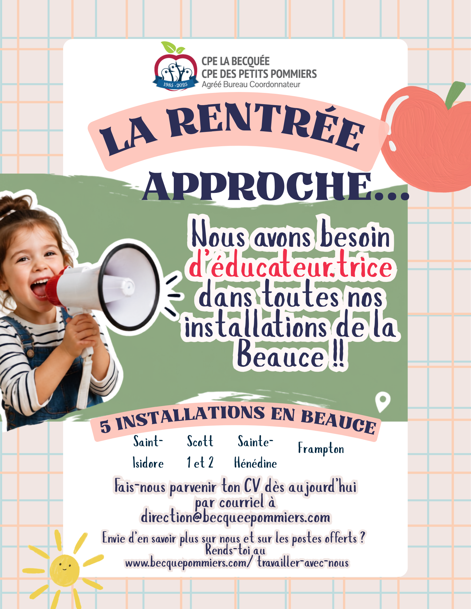 ON RECRUTE !